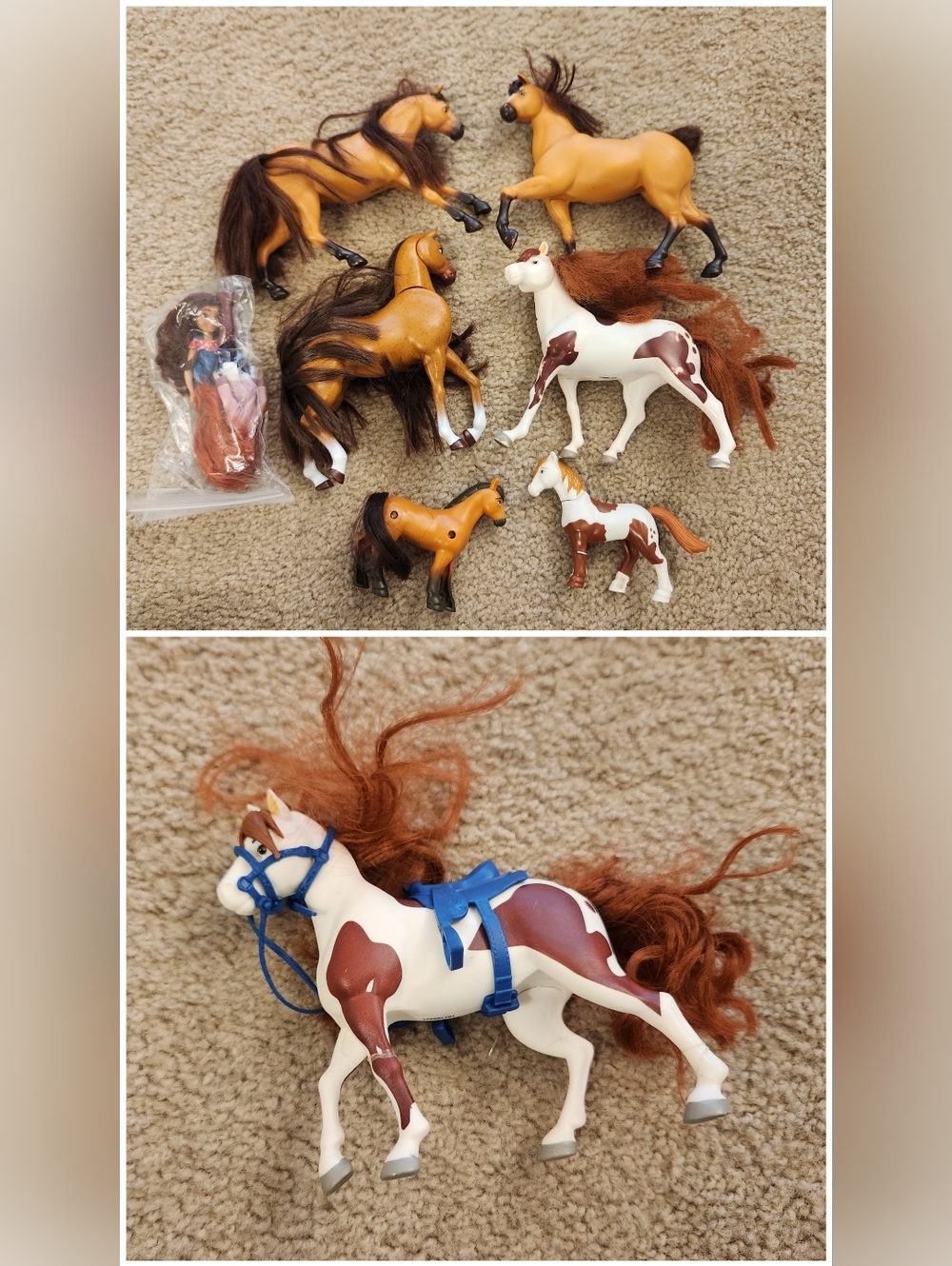Dreamworks Spirit Horse Doll Lot Of 9